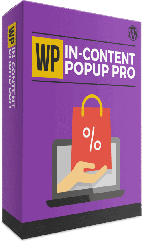 WP In-Content Wordpress Popup Plugin Pro Version