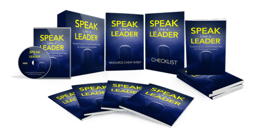 Learn to Speak Like A Leader Video Training & Ebook
