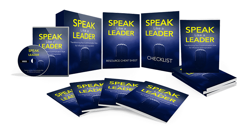 bundle-medium Learn to Speak Like A Leader Video Training & Ebook
