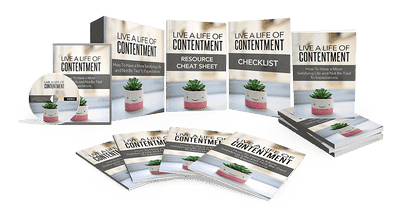 Life Of Contentment: Peace Training Videos and Ebook with MRR