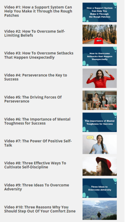 Self Help Course: Beyond The Limit Videos + Ebook - Image 3