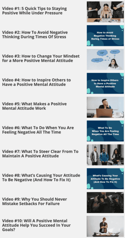 Attitude Is Key: Motivational Training Course - Image 4