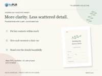 Wedding binder PLR: planning features and tested limitations.